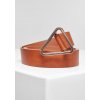 Dámsky opasok Synthetic Leather Triangle Buckle Belt