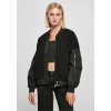 Dámsky bomber Ladies Oversized Sherpa Mixed Bomber Jacket