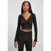 Dámske tričko Ladies Cropped Rib Wrapped Longsleeve