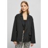 Dámske sako Ladies Oversized Crinkle Nylon Blazer