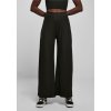 Dámske nohavice Ladies Rib Jersey Wide Leg Pants