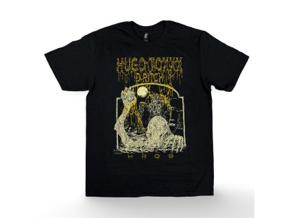 Hugo Toxxx HROB Tee BoneWhite/Mustard