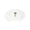 WMN Cropped Crewneck SMETCH White