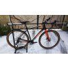 VÝPRODEJ - Rock Machine GravelRide 200 (M) gloss black/brick orange/silver