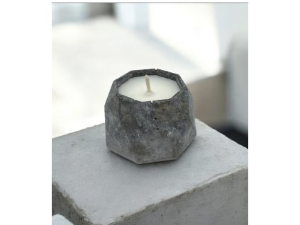 Betonová svíčka Stone