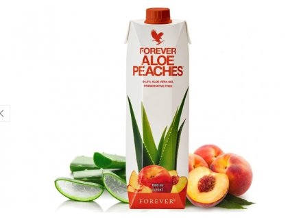 aloe vera gel peaches 1