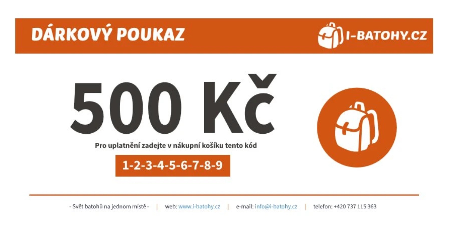 Dárkový poukaz od I-BATOHY.CZ