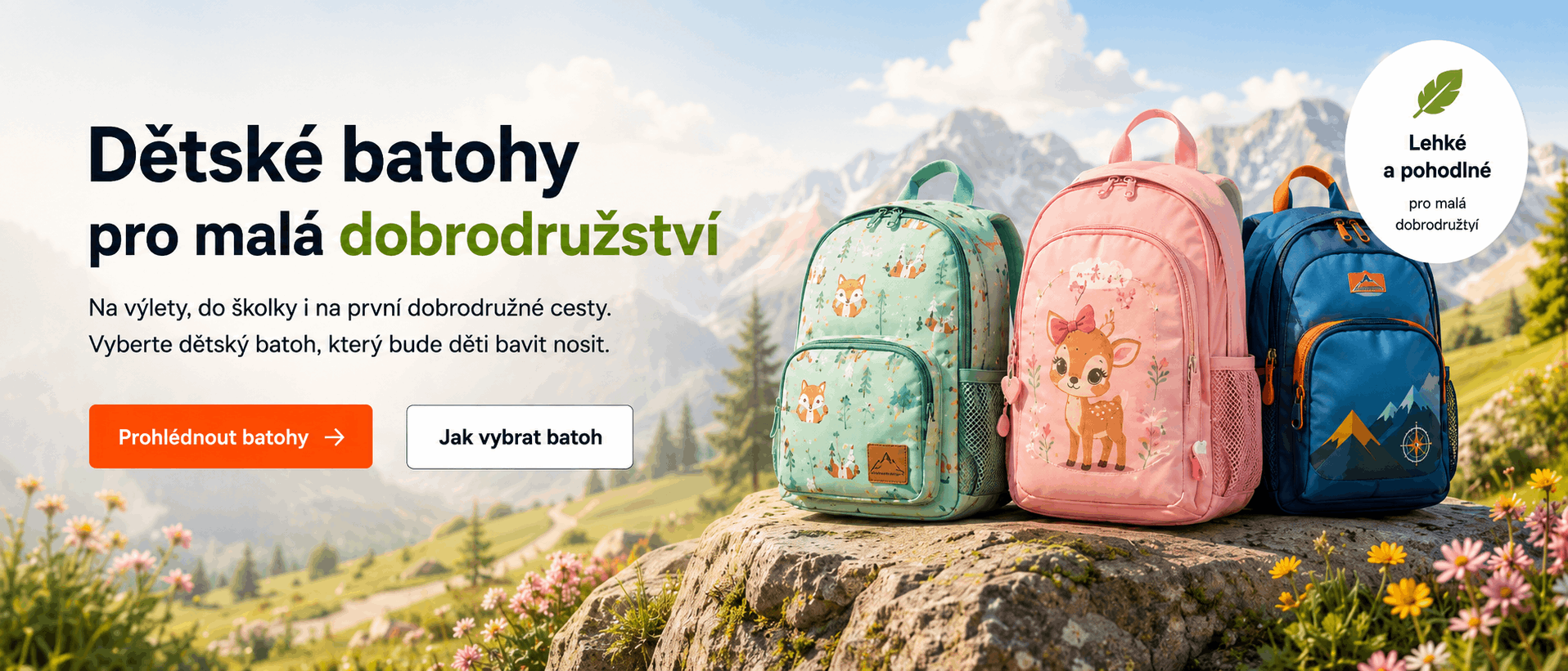 Dětské batohy