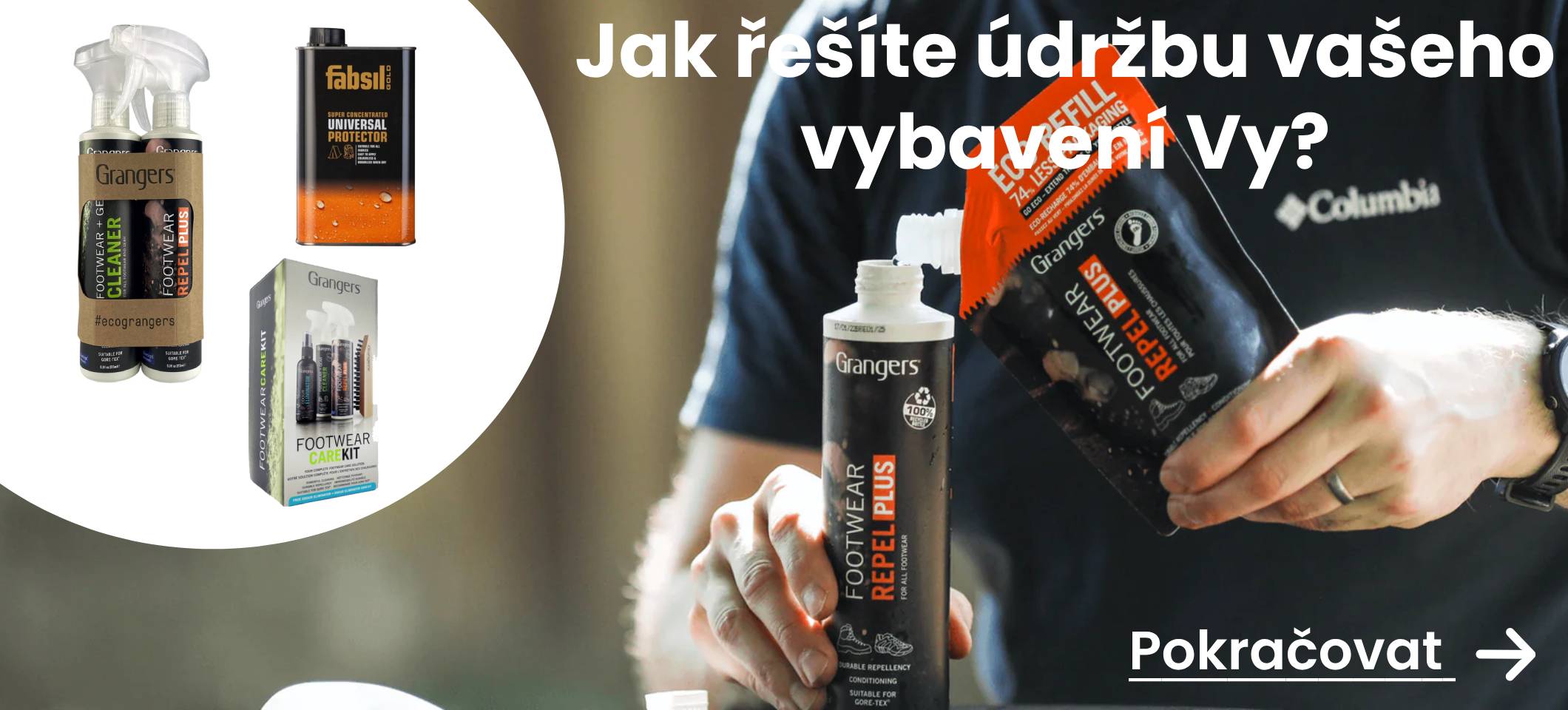 Grangers - údržba vybavení