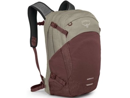 Osprey Nebula 32l (Barva sawdust tan/raisin red)