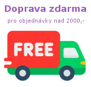 Doprava zdarma pro objednávky nad 2000,-