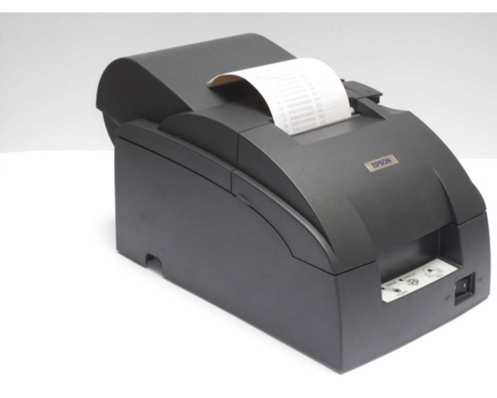 Pokladní jehličková tiskárna Epson TM-U220A - repasovaná Rozhraní: Sériový port RS232