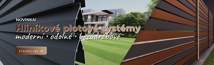 Plotový hliníkový systém