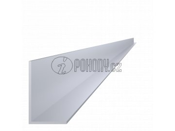 Hliníkový L profil 50x30x2 mm, délka 6000 mm