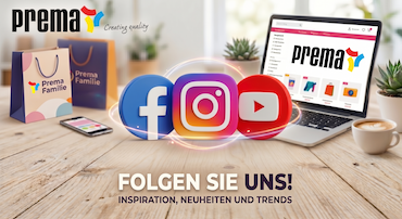Wir sind da, wo Sie sind: Folgen Sie uns in die Welt der Inspiration und Trends!