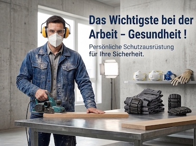 Knieschoner und Schutzausrüstung für Maler & Bodenleger