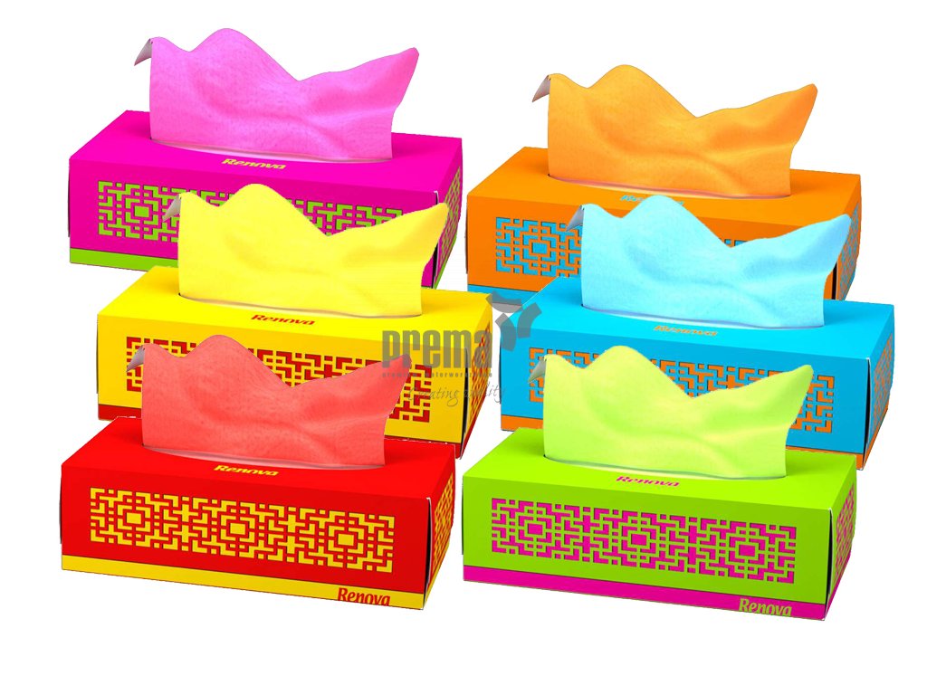 Wunderwelt Papiertuchbox künstlich PU-Leder-Taschentuchbox