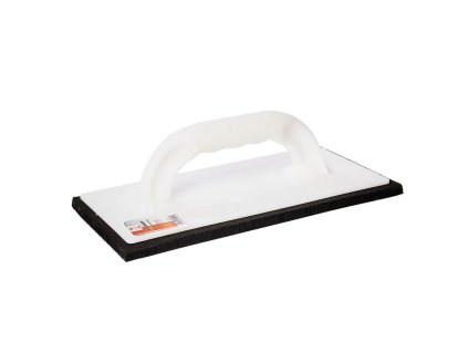 Schwammscheibe Schwarz 14×28 cm mit Zellkautschukaufsatz / black sponge disc 14×28 cm with cell rubber pad