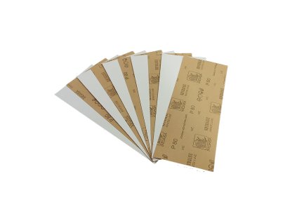 Schleifapier Rhynalox Streifen 10er Pack / 10-pack strips stacked, color variation