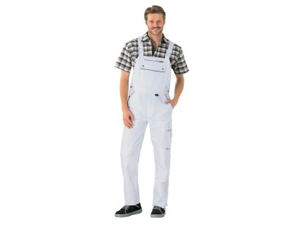Latzhose Canvas 320 Gesamtansicht vorne / overall view dungarees canvas 320