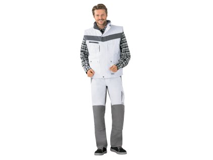 winterweste_plaline_vorne_canvas – Frontansicht Canvas Winterweste