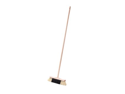 Zimmerbesen Hell 30 cm mit 120 cm Holzstiel / room broom Hell 30 cm with 120 cm wooden handle