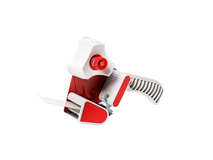 Handabroller Packband rot ergonomisch – “Hand tape dispenser red ergonomic”