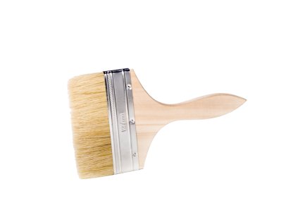 Vertreiber 75 mm und 125 mm mit Holzstiel Lining brush 75 mm and 125 mm full view
