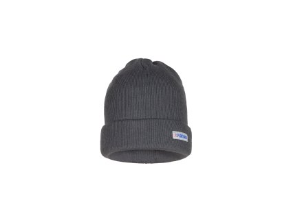 Strickmütze Schiefer Vorderansicht / beanie slate color front view
