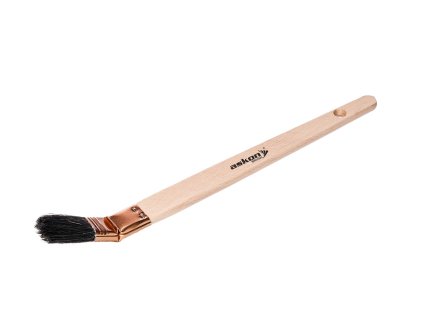 plattpinsel-gebogen-chinaborste-naturholzgriff flat-brush-bent-china-bristle-wood-handle