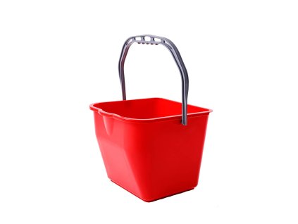 Eimer 17 L Rot Kunststoff / bucket 17 L red plastic
