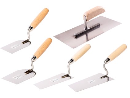 Kellen-Set 5 teilig ASKON Spachtelkollektion / trowel set 5-piece ASKON filler collection