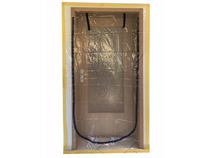 Staubschutztür Folie U-Form 110×210 cm / dust barrier door foil U-shape 110×210 cm