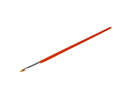 Ausbesserungspinsel Größe 2, feine Spitze, Kunsthaar / Feinhaar — Touch-up brush size 2, fine tip, synthetic / fine hair