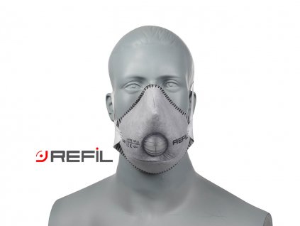 Refil Staubschutzmaske, Refil Profi FFP2, mit Aktivkohlefilter, Refil 1041, Atemschutzmaske Refil