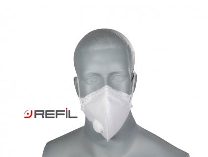 Refil Atemschutzmaske, Refil Profi FFP1 mit Ausatemventil, Refil 711, Respirator Refil