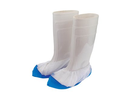 ueberschuhe_cpe_material_vlies – CPE-Vlies Materialstruktur view