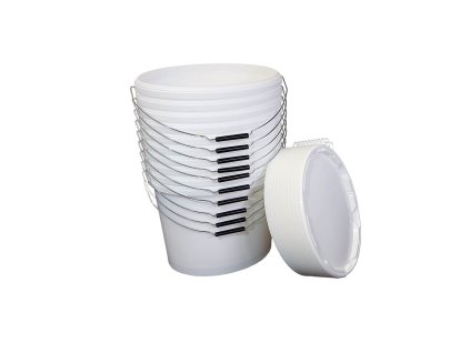 Farbeimer-Set 10-teilig oval / paint bucket set 10-piece oval