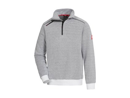 Weißer Polyester-Pullover TEX Innen aufgeraute Oberfläche / White Polyester Sweater TEX brushed interior