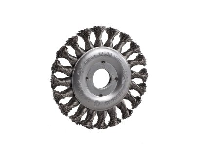 Rundbürste M14 gezopfter Stahldraht Entrosten / wire cup brush steel for rust removal