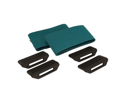 Ersatzriemen Knieschoner elastisch Textilband / replacement strap knee pad elastic textile band