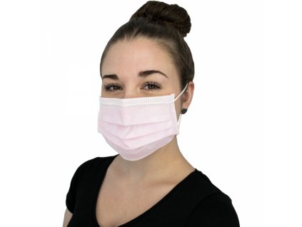 NITRAS PROTECT, medizinische Gesichtsmaske rosa
