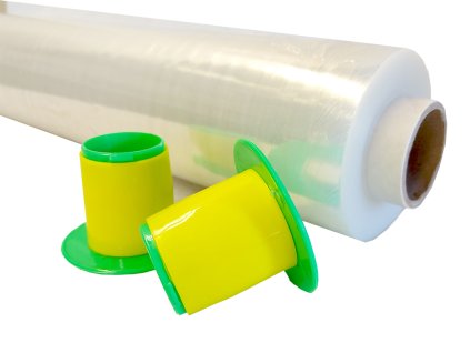 Abroller Handstretchfolie Kunststoff / hand stretch film dispenser plastic