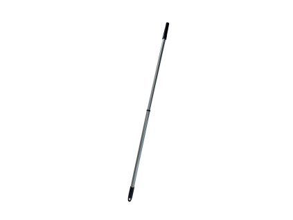 Teleskopstiel Profi kurz grau – ausgezogene Länge 1,30 m  — Telescopic pole Profi short grey, extended to 1.30 m