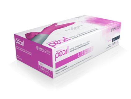 Magenta Pearl Handschuhe puderfrei, mikrorau – Magenta Pearl gloves powder-free micro-textured