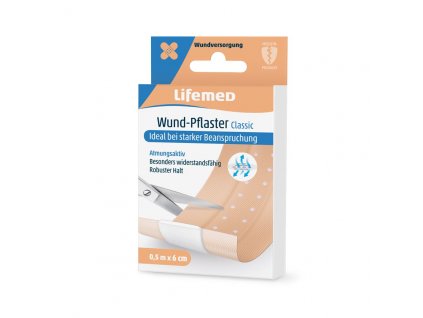 lifemed wund pflaster classic 0 5mx6cm 1