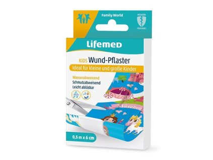 lifemed kids wund pflaster 0 5 m x 6 cm m rchen 1 3