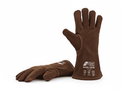 Spaltleder Innenhand Detail / split leather palm detail