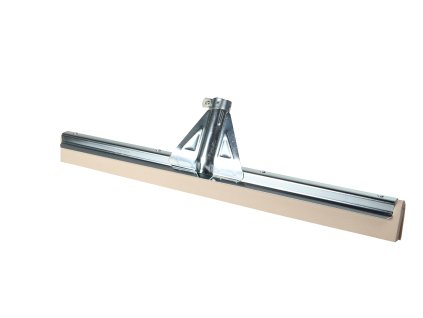 Wasserschieber Aluminium 55 cm mit Wasserrille, Doppelgummilippe / aluminum floor squeegee 55 cm with water groove, double rubber lip