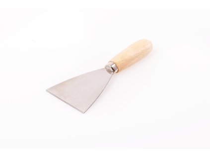 Entrostungsspachtel angefast 60 mm – abgeschrägte Kante sichtbar Rust removal putty knife beveled 60 mm – chamfered edge visible